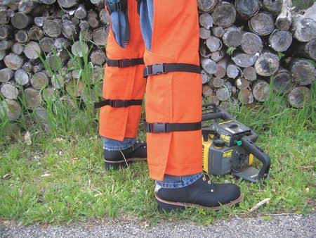Orange Chain Saw Chaps, 36 in G250472