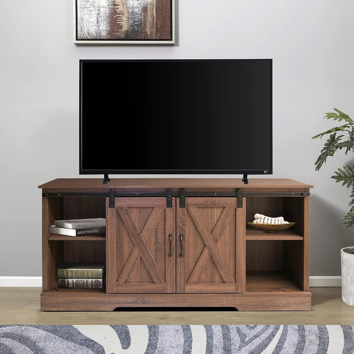 58 Inch Wood TV Stand T743