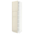 High Cabinet with shelves/2 Doors, white F92401