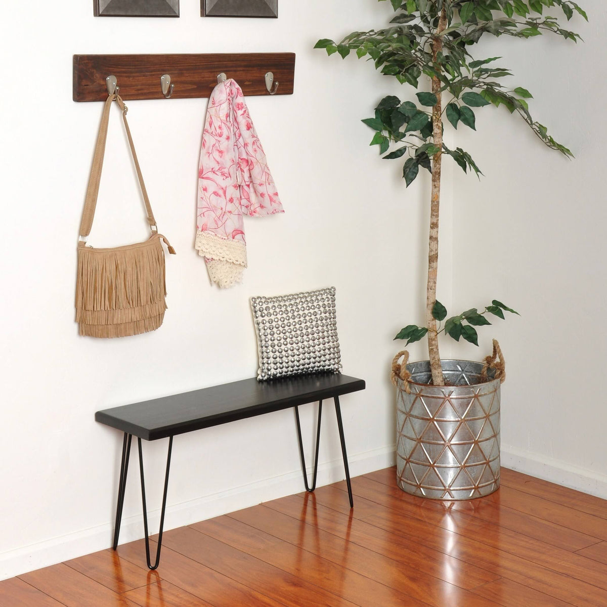 Ebony Wood Bench M411518