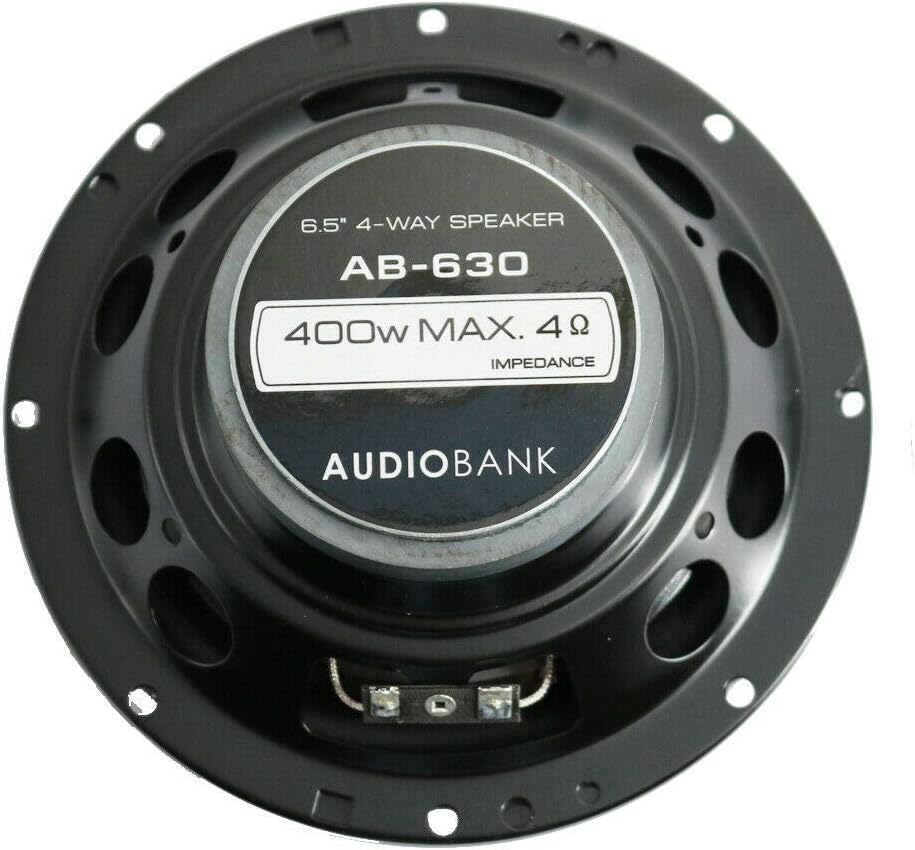 6.5-Inches 4-Way Car Audio Coaxial Speakers N591