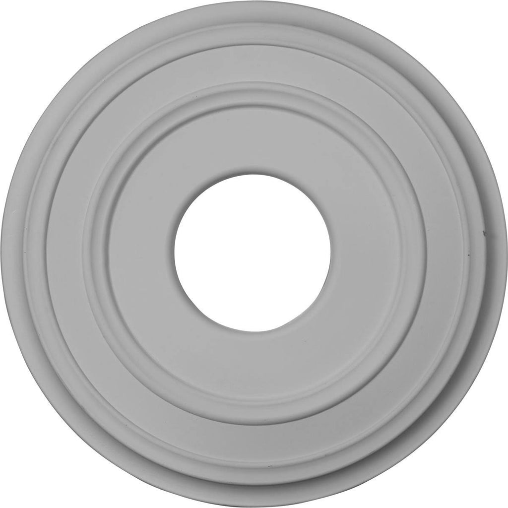 Classic Ceiling Medallion Hand-Painted Jet Black O62884