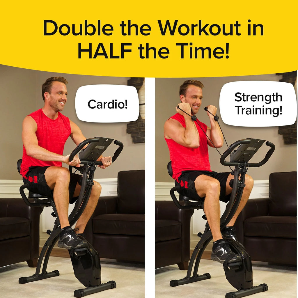 Folding Indoor Exercise Bike D2933