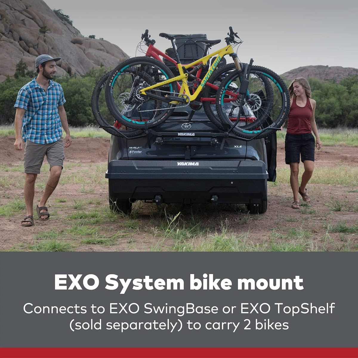 2 Bike Mount Accessory for EXO Hitch Rack K702160