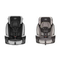 Granite Gray Polyester Highback Booster Car Seat D78391