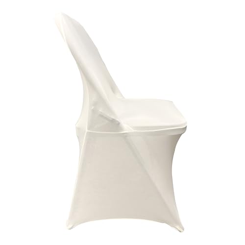 100 PCS Black Stretch Spandex Folding Chair Covers G35116