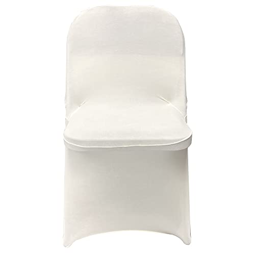 100 PCS Black Stretch Spandex Folding Chair Covers G35116