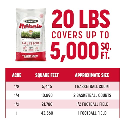 20 lb Tall Fescue Grass Seed Mix I2712