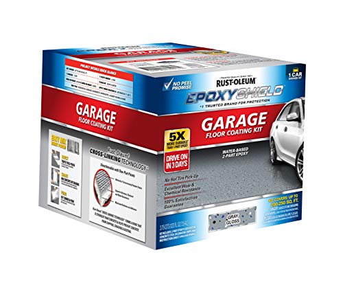 Gloss Gray Garage Floor Coating Kit V886043