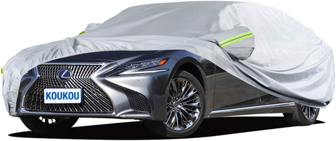 6 Layers SUV Car Cover with Zipper Door B6848