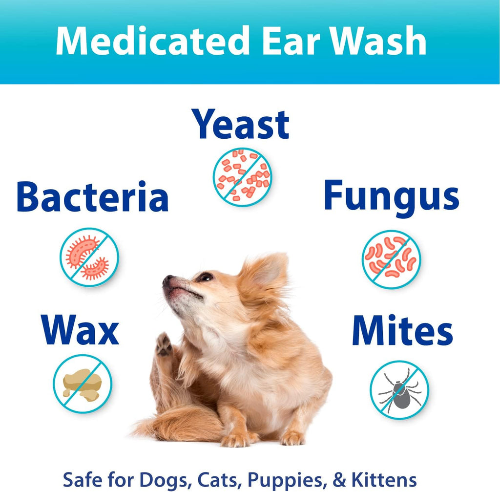 Dog Ear Infection Treatment Solution - 8oz L163