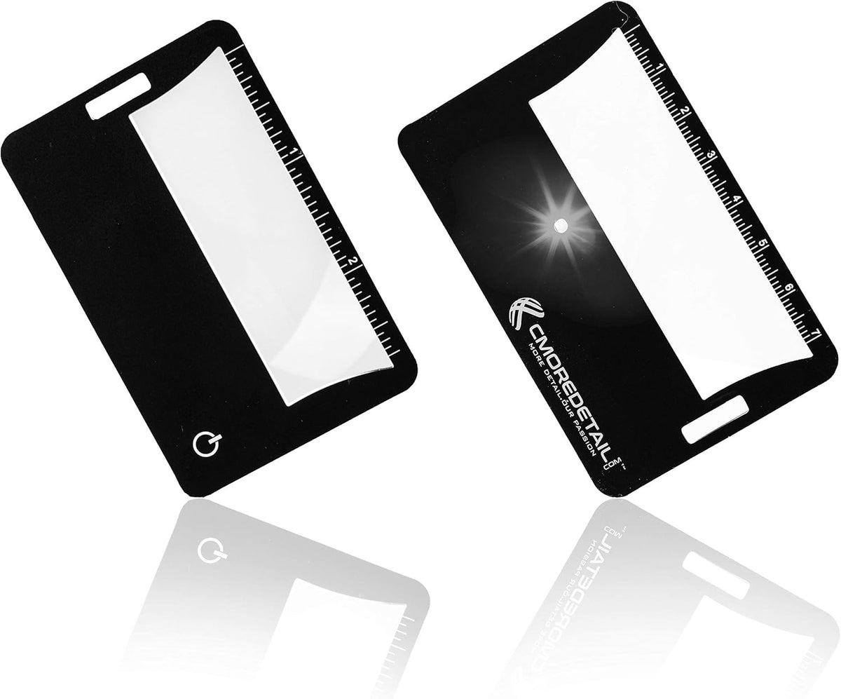 6X 3X Pocket Magnifier with Light S8693