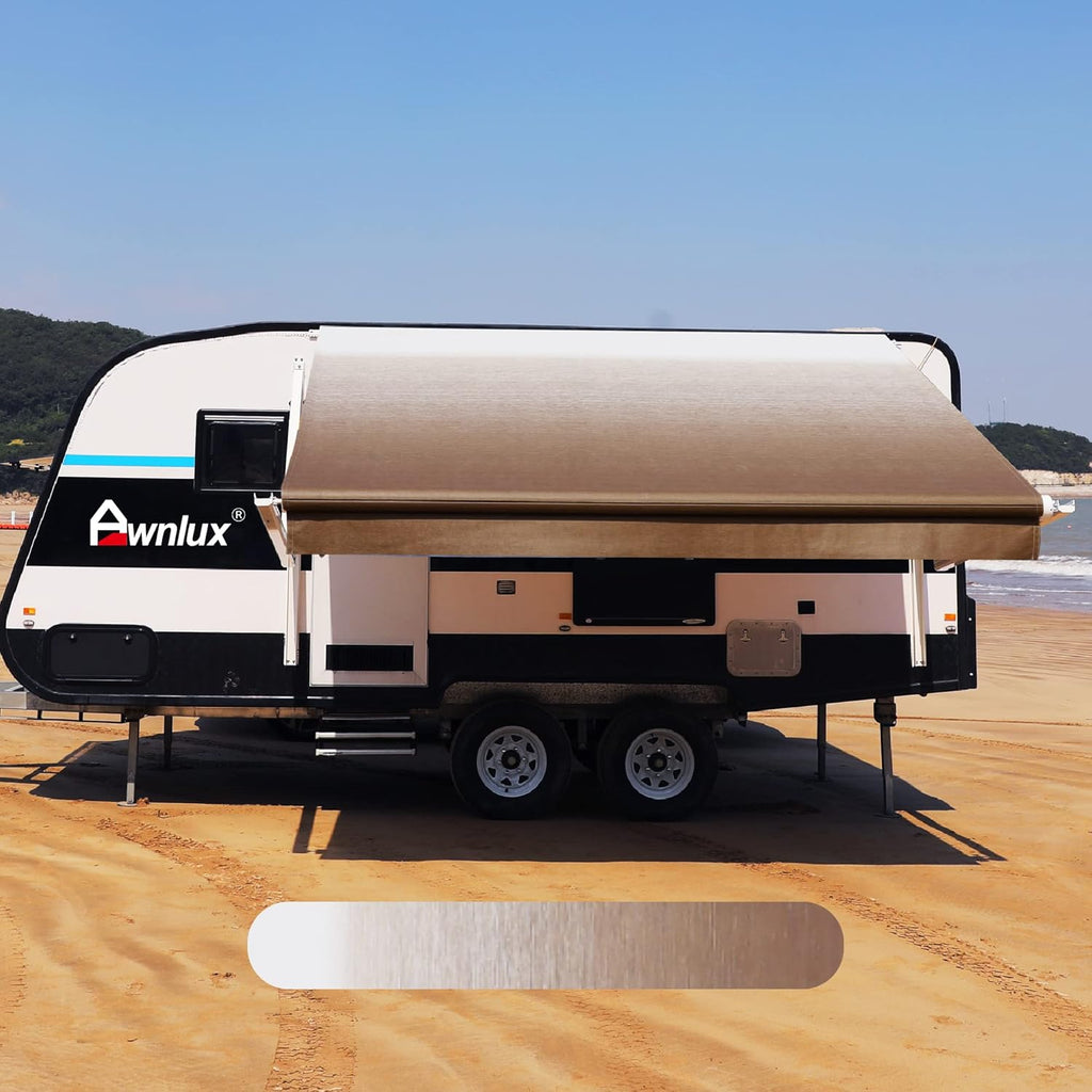 Heavy Duty Weatherproof 4-Ply Vinyl RV Awning Fabric Replacement U98301