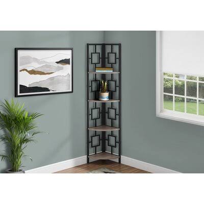 Metal Corner Bookcase X8414