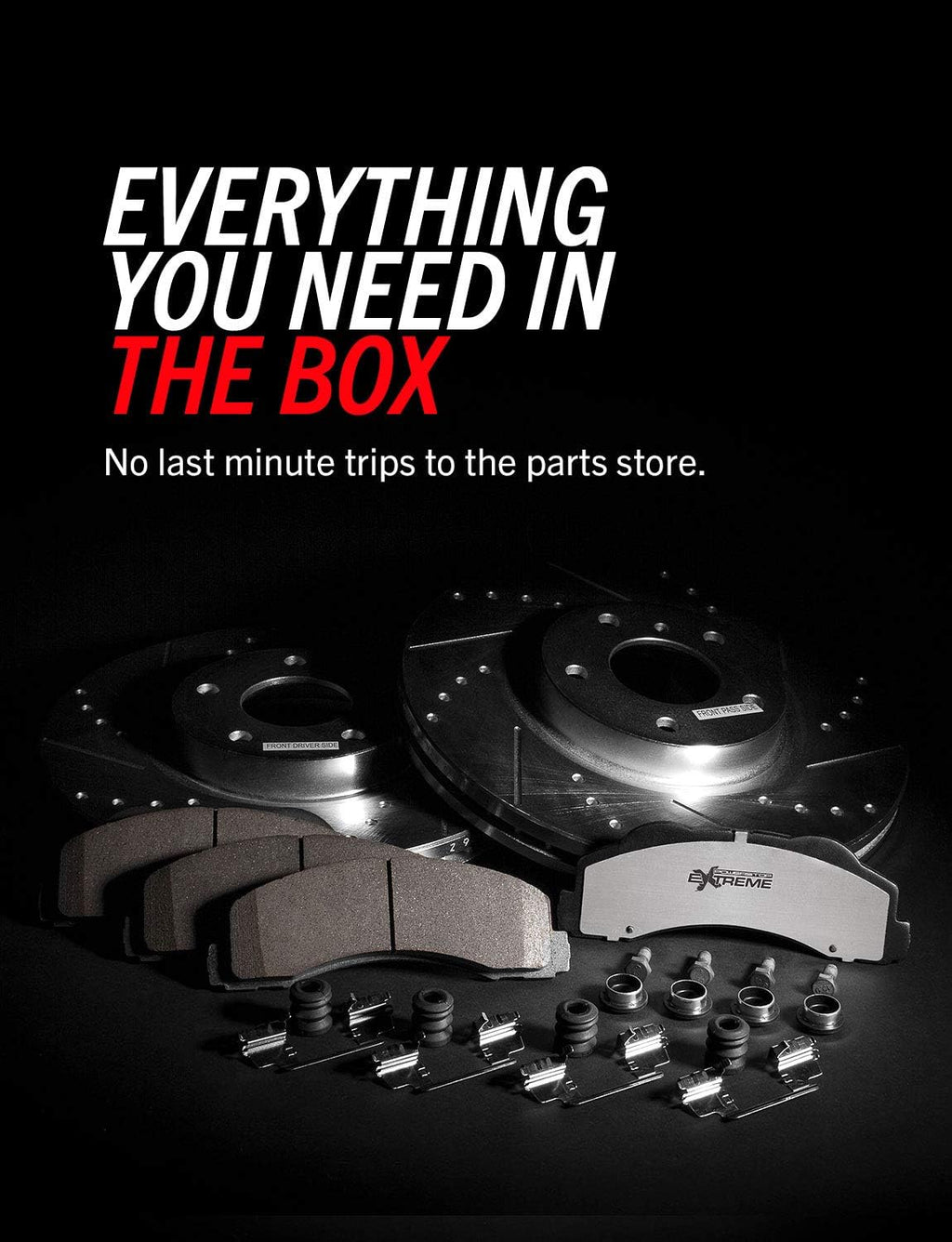 Rear Z36 Truck & Tow Carbon Fiber Ceramic Brake Kit N94834