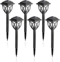 6PC Warm White Solar Outdoor Lights D2205