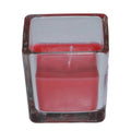 Square Glass Votive Candle U9954