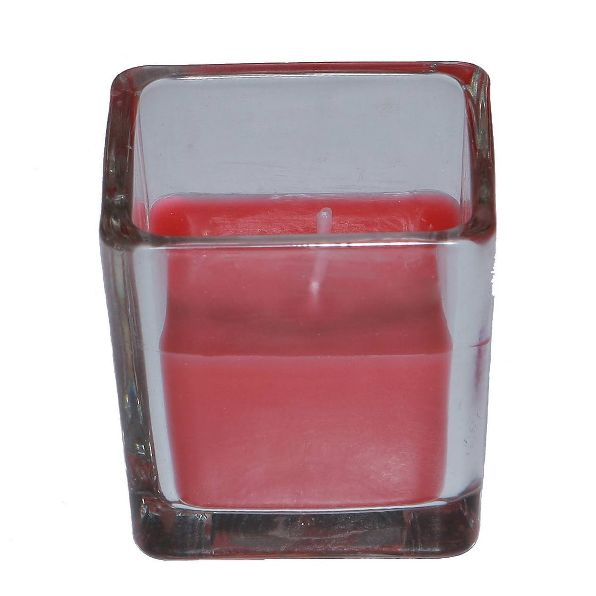 Square Glass Votive Candle U9954