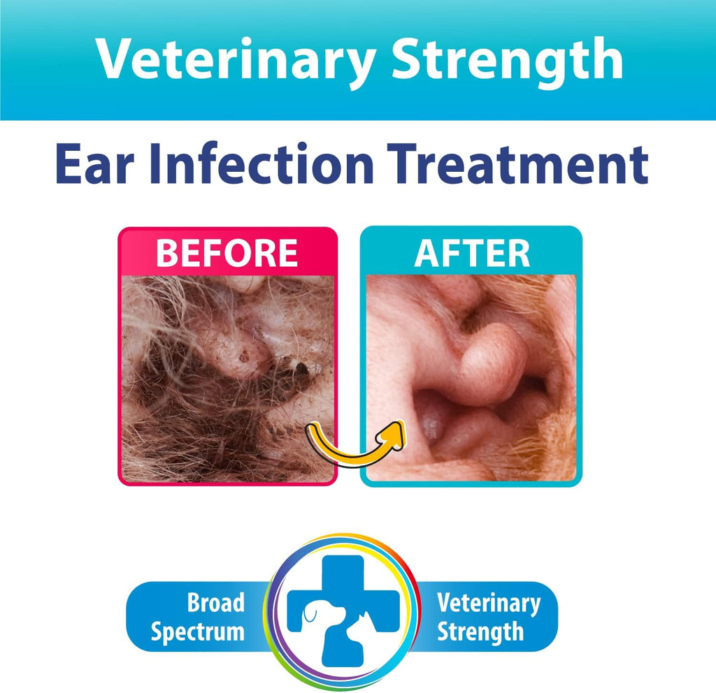 Dog Ear Infection Treatment Solution - 8oz L163