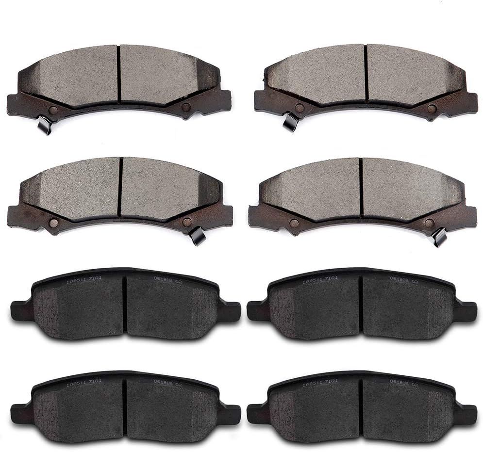 Ceramic Front Rear Disc Brake Pad Set Z997