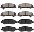 Ceramic Front Rear Disc Brake Pad Set Z997