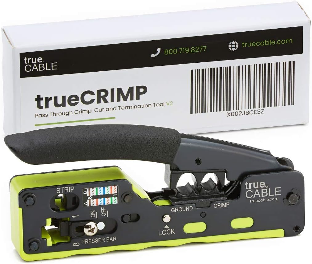 Crimp and Termination Tool for RJ45 Connectors E8759