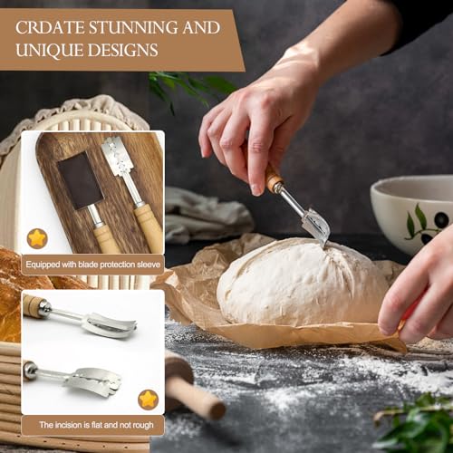 9 Inch Round Bannetons Bread Making Kit W581