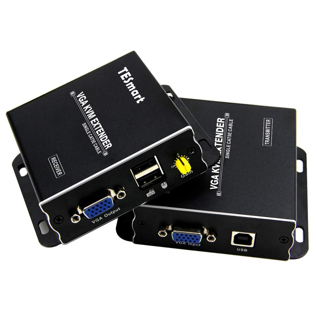 1080P 60Hz USB VGA KVM Extender Over Cat5e Cat6 Ethernet Cable M68534