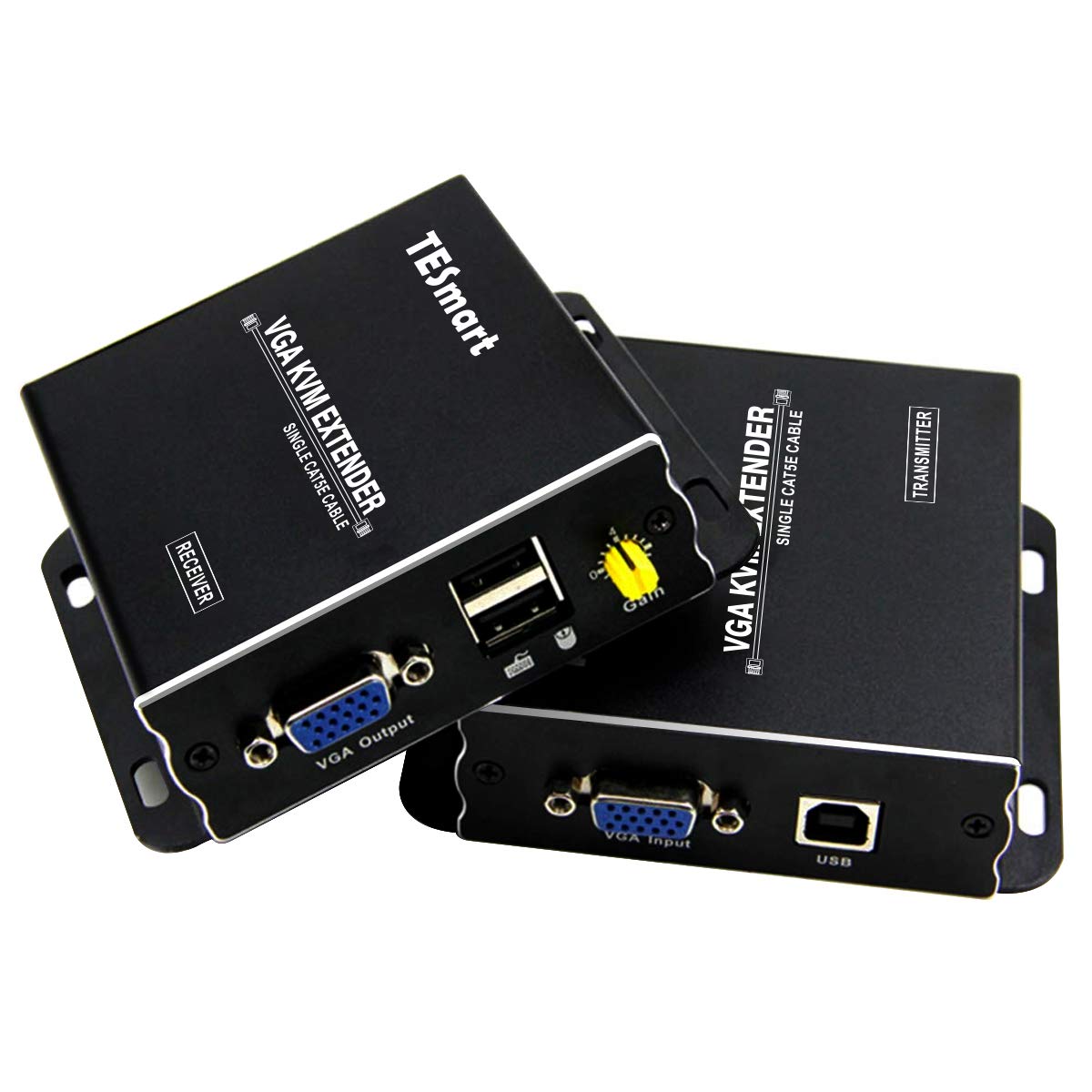 1080P 60Hz USB VGA KVM Extender Over Cat5e Cat6 Ethernet Cable M68534
