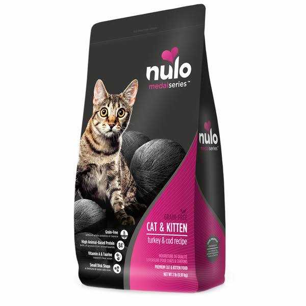 Grain-Free Turkey & Cod Dry Cat & Kitten Food E457467