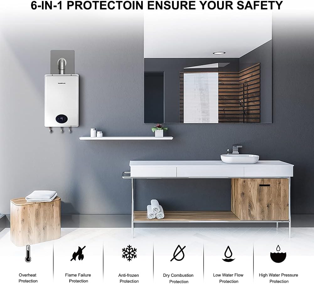 5.28 GPM Propane Tankless Water Heater X1702