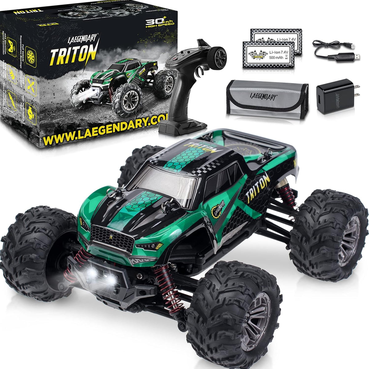 1:20 Scale High Speed Remote Control 4x4 Off Road Monster Truck N847