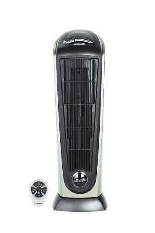 Black/Gray Electric Ceramic Tower Heater J19361