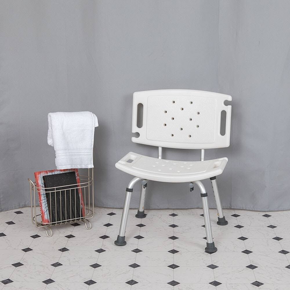 Adjustable Bath Shower Chair with Extra Large Back O243