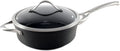 Black 3-quart Hard-Anodized Aluminum Nonstick Saute Pan A354