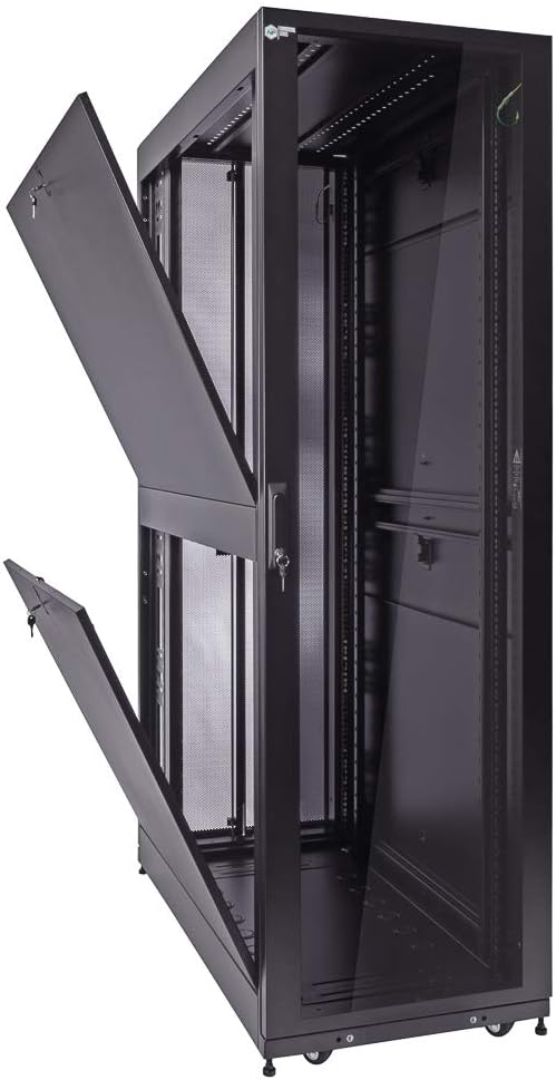 42U Server Rack Cabinet with Glass Door A237780