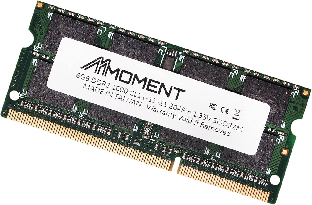 16GB Kit (2x8GB) DDR3 / DDR3L 1600MHz SODIMM PC3-12800 1.35V CL 11 Non-ECC Unbuffered 204 Pin Notebook Laptop Memory K361999
