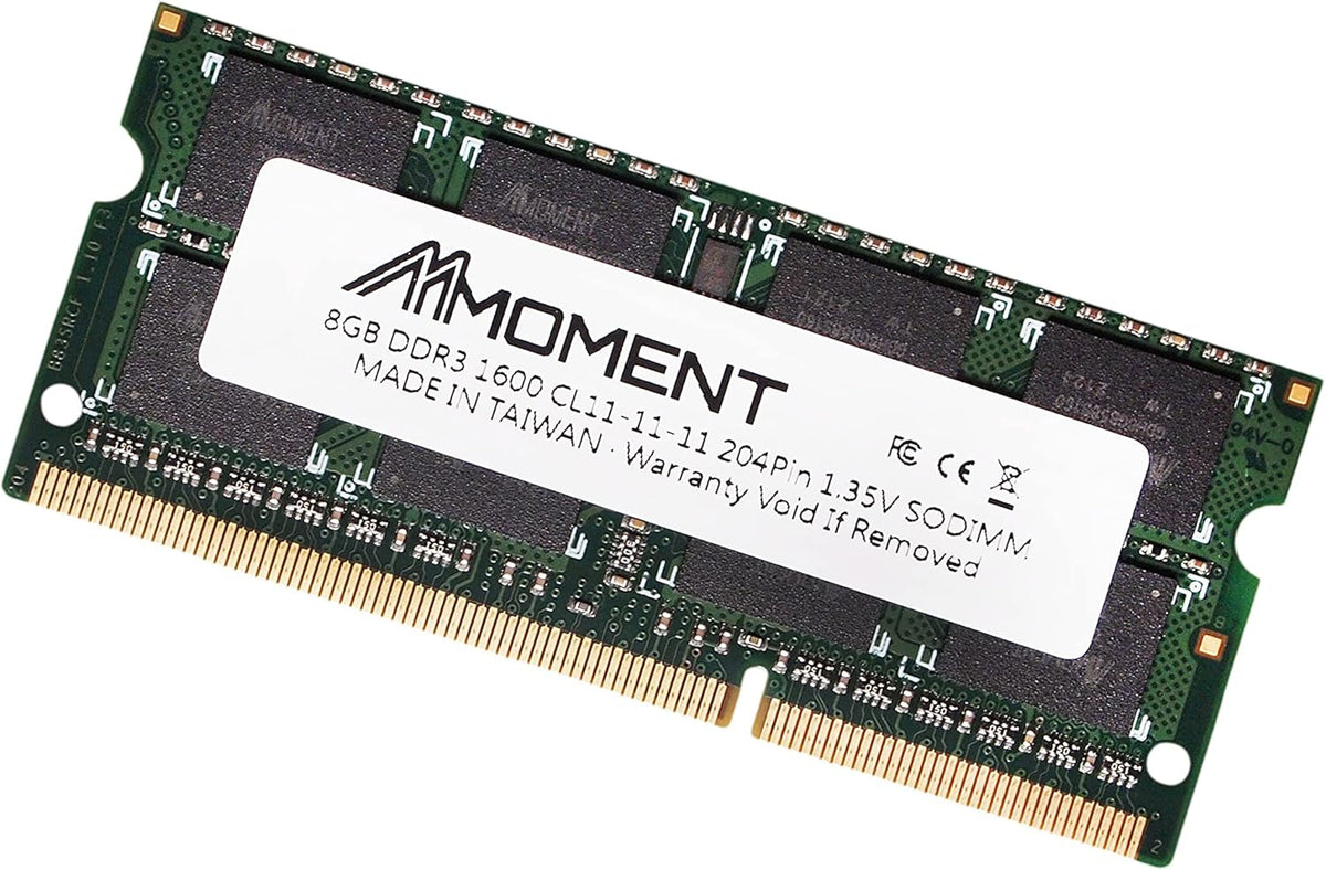 16GB Kit (2x8GB) DDR3 / DDR3L 1600MHz SODIMM PC3-12800 1.35V CL 11 Non-ECC Unbuffered 204 Pin Notebook Laptop Memory K361999