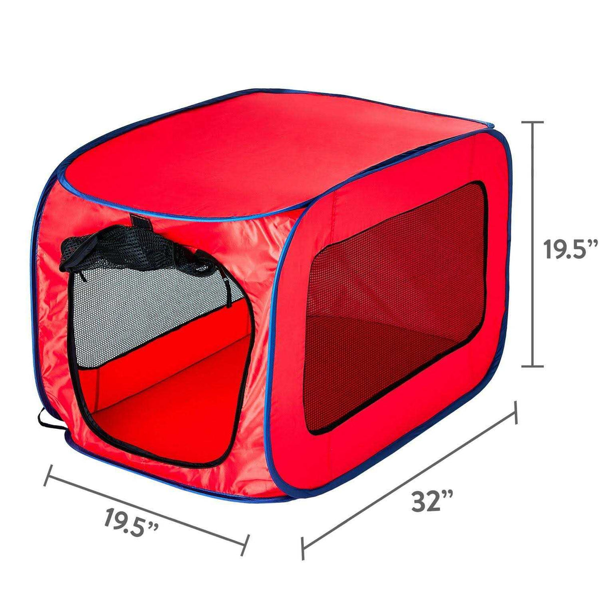 Soft-Sided 32 inch Pop-up Mesh Pet Kennel H558278