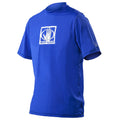 Blue Loose Fit Rash Guard Swimshirt O53287