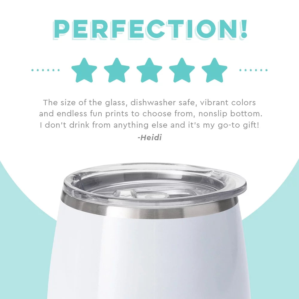 14oz Insulated Stainless Steel Wine Tumbler V68476