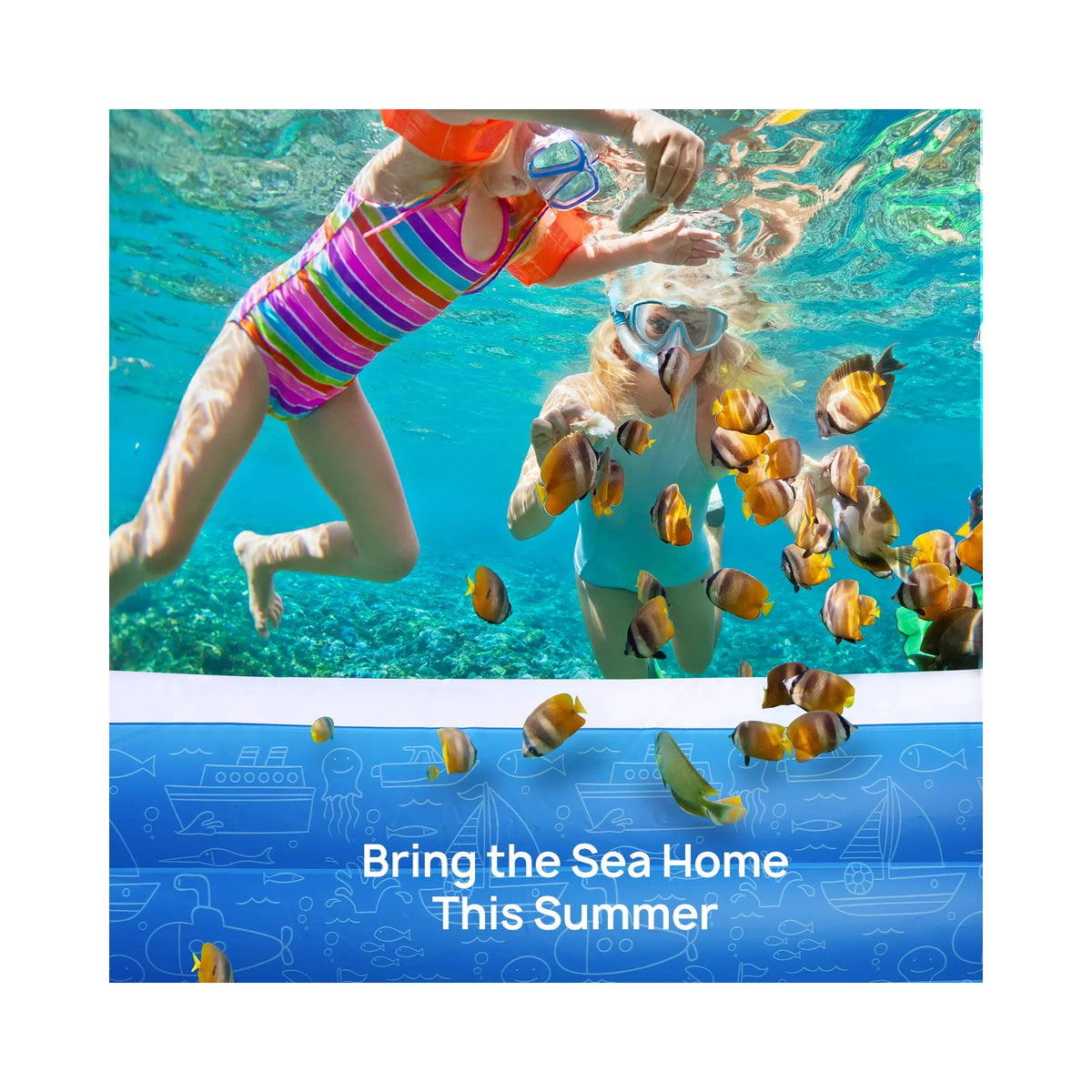 Rectangular Thickened Inflatable Pool B940
