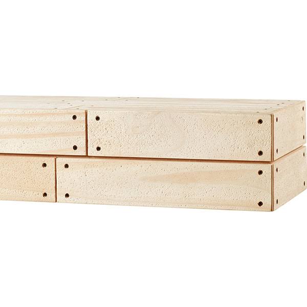 Unfinished Shiplap Mantel Shelf H411