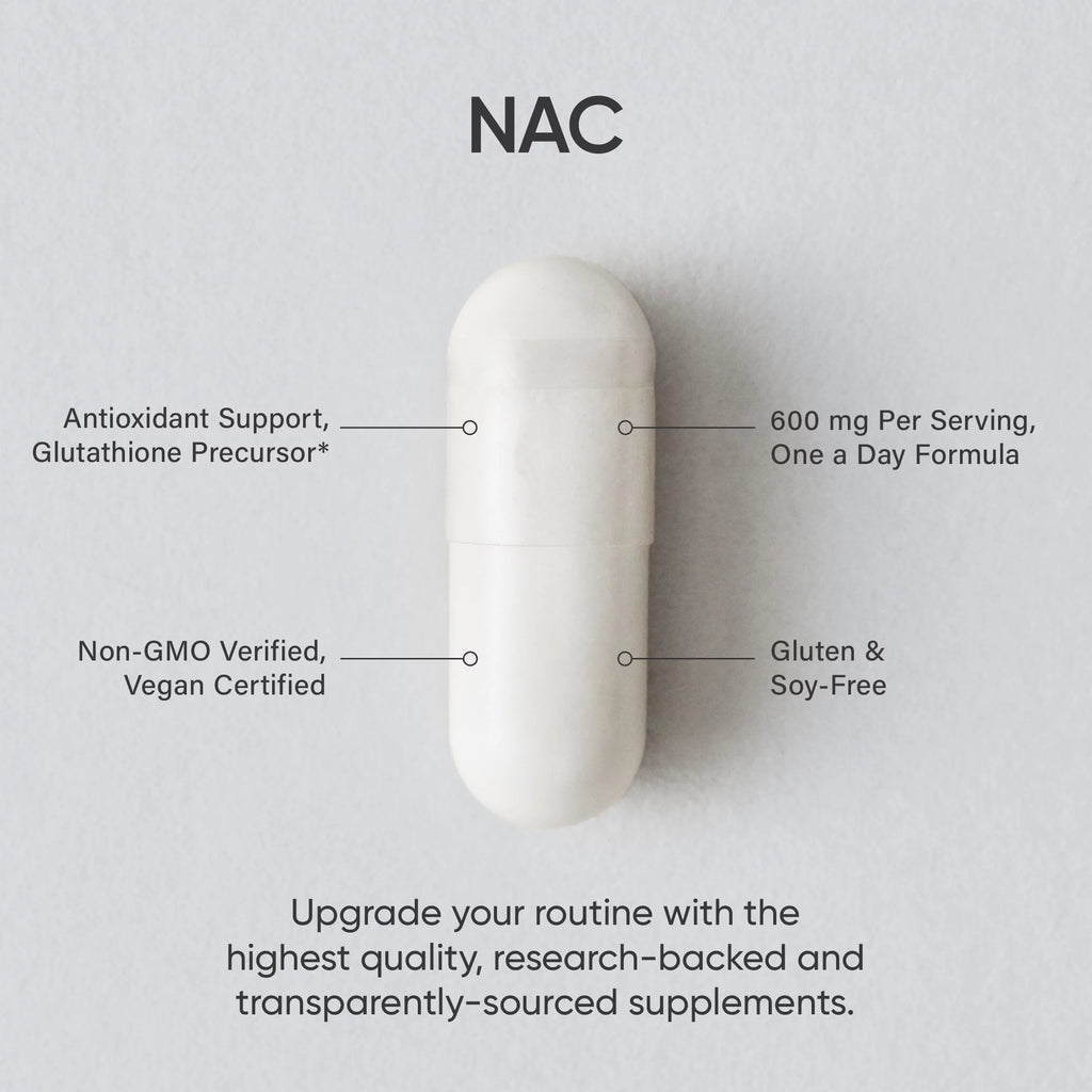 Vegan NAC 600mg 90 Count Y91223