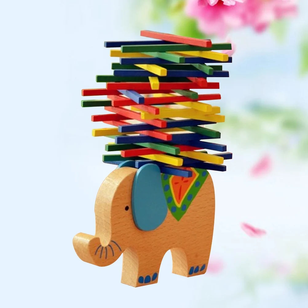 Wooden Stackable Building Blocks Educational Toys U510191