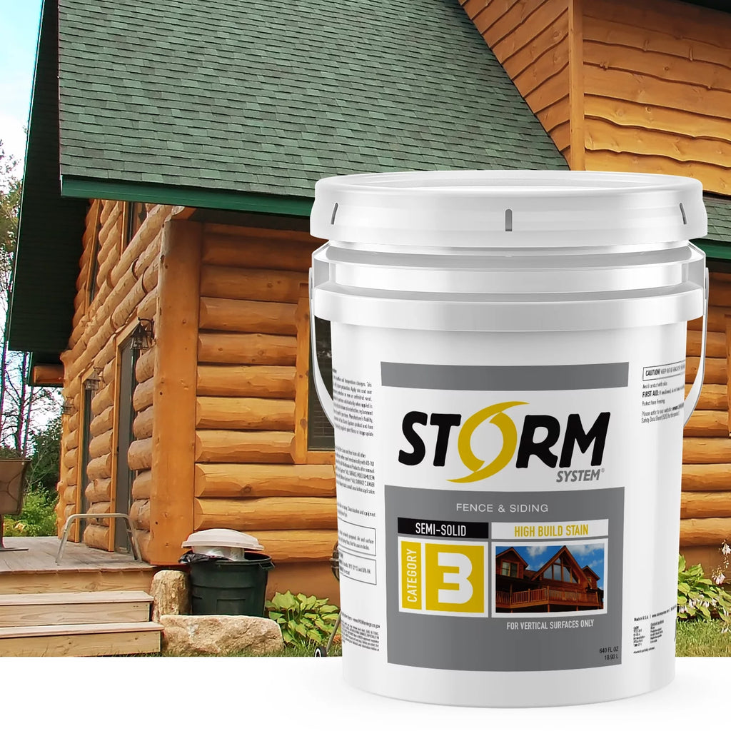Semi-Transparent Log & Siding Stain + Sealer Teak 1 Gallon Z6802
