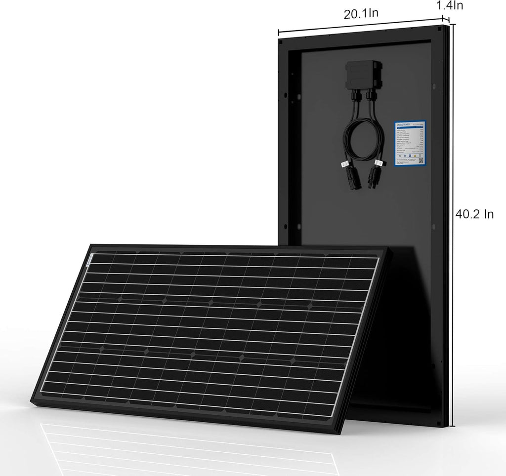 400 Watt Monocrystalline Solar Panel Kit with 40A MPPT LCD Charge Controller C925