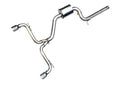 Chrome Silver Tips Exhaust for Volkswagen MK7 GTI 2.0T H6201