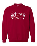 Champagne Glass Crewneck Sweatshirt C11082