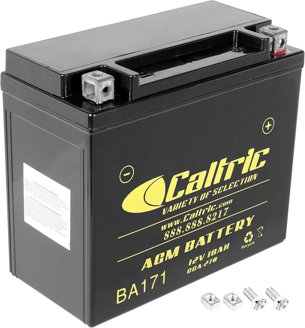 Caltric Agm Battery Polaris Sportsman 500 4X4 Efi 2007 2008 2009 2010 Q36190
